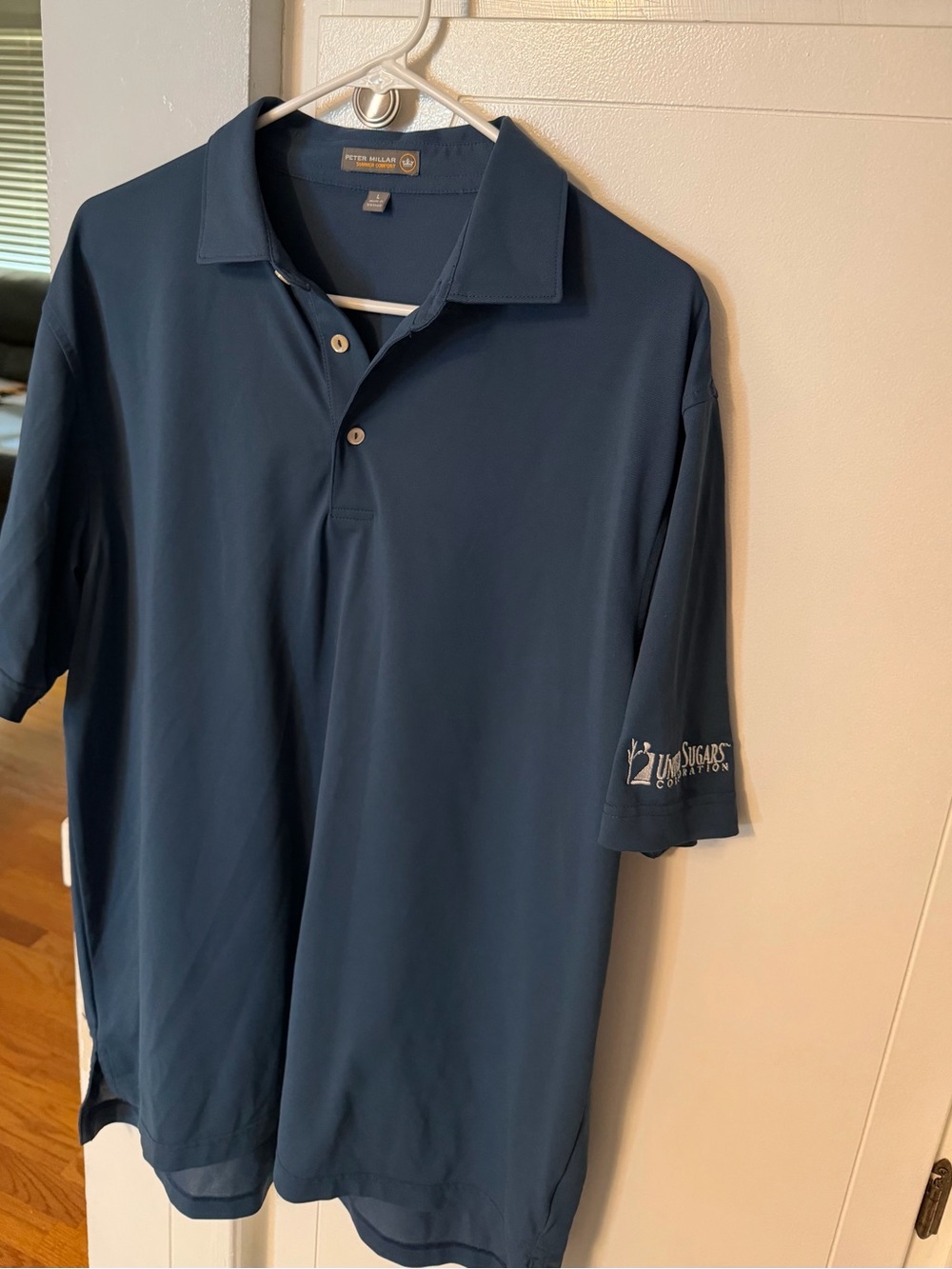 Peter Millar Summer Comfort Deep Navy Performance Polo